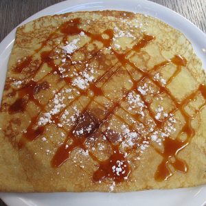 Atelier de crêpes bretonnes en ligne — photographie d’illustration